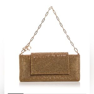 🆕Cult gaia Mirai Shoulder Bag; color champagne